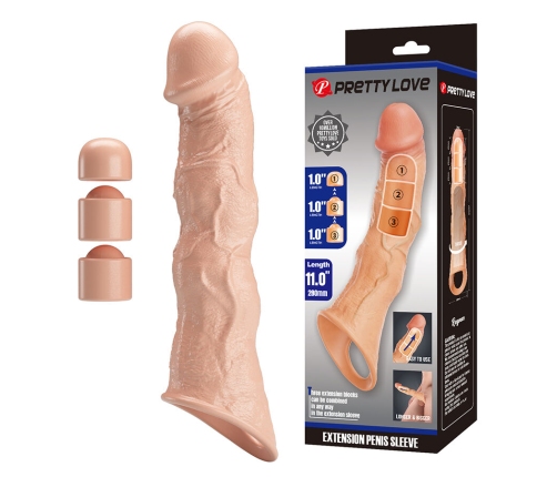 PRETTY LOVE - RAGNAR EXTENDER COVER WITH ADJUSTABLE EXTENDERS