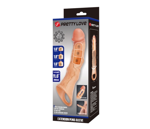 PRETTY LOVE - RAGNAR EXTENDER COVER WITH ADJUSTABLE EXTENDERS