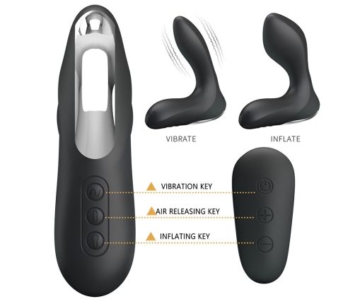 MR PLAY - PROSTATE MASSAGER WITH VIBRATION REMOTE CONTROL