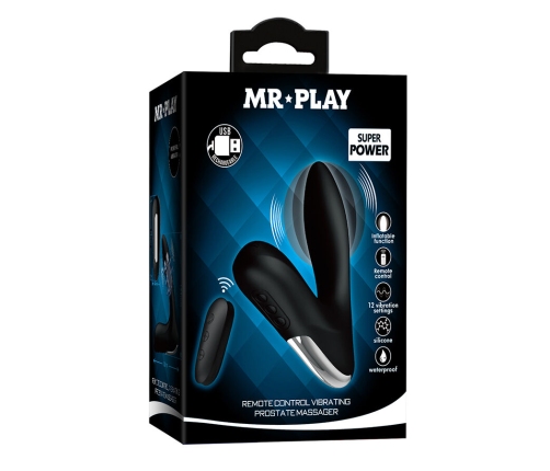 MR PLAY - PROSTATE MASSAGER WITH VIBRATION REMOTE CONTROL