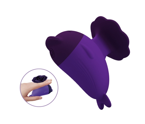 PRETTY LOVE - DOLPHIN MINI VIBRATOR WITH CLIP