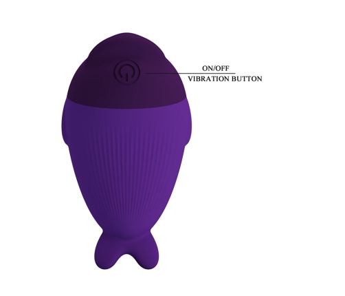 PRETTY LOVE - DOLPHIN MINI VIBRATOR WITH CLIP