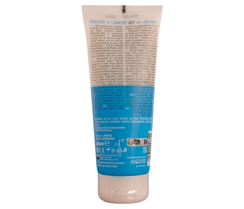 HOT - MASSAGE & GLIDE GEL 2IN1 SILKY TOUCH 200 ML