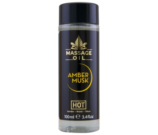 HOT - MASSAGE OIL AMBER & MUSK 100 ML