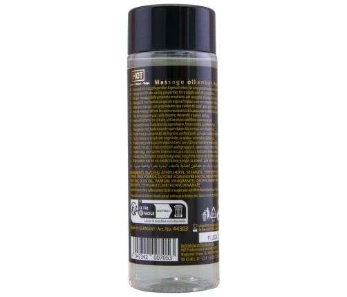 HOT - MASSAGE OIL AMBER & MUSK 100 ML