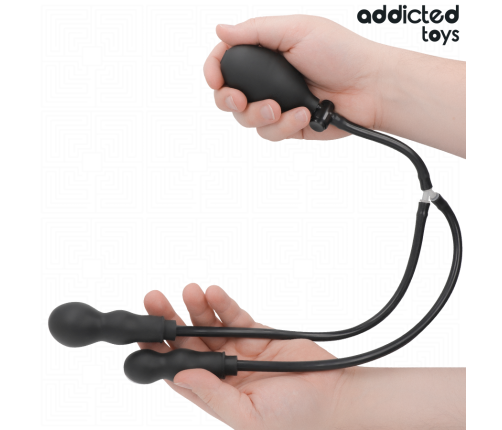 ADDICTED TOYS - INFLATABLE DOUBLE BUTT PLUG MODEL 1