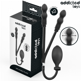 ADDICTED TOYS - INFLATABLE DOUBLE BUTT PLUG MODEL 1