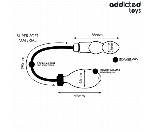 ADDICTED TOYS - INFLATABLE BUTT PLUG MODEL 1