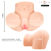 INTENSE DEEP TOUCH - GINGER ANAL AND VAGINAL MASTURBATOR WITH SUCTION, HEAT, VIBRATION AND VOICE EFFECTS WITH REMOTE CONTROL 5.3 KG