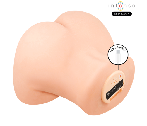 INTENSE DEEP TOUCH - GINGER ANAL AND VAGINAL MASTURBATOR WITH SUCTION, HEAT, VIBRATION AND VOICE EFFECTS WITH REMOTE CONTROL 5.3 KG