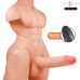 INTENSE DEEP TOUCH - MARTY TORSO WITH ANUS AND REALISTIC DILDO WITH PUSHING AND VIBRATION, REMOTE CONTROL, 6.2 KG
