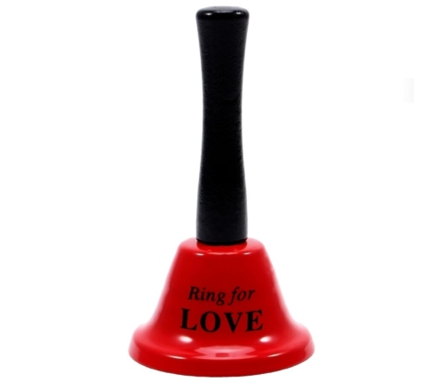 DIABLO PICANTE - RED 'RING FOR LOVE' HAND BELL