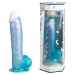 SILEXD - ANGEL DILDO FANTASY LIQUID SILICONE THERMOREACTIVE CELESTIAL BLUE 20.3 CM