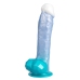 SILEXD - ANGEL DILDO FANTASY LIQUID SILICONE THERMOREACTIVE CELESTIAL BLUE 20.3 CM