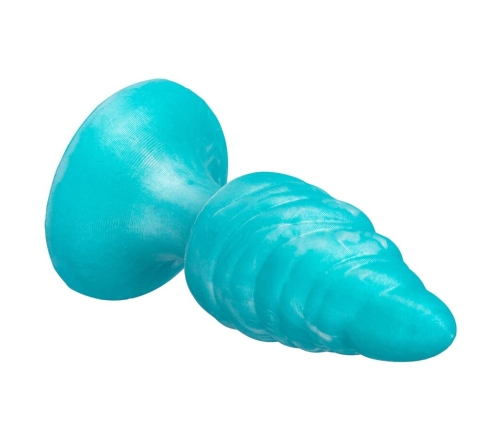 SILEXD - MELTY ANAL PLUG FANTASY LIQUID SILICONE THERMOREACTIVE CELESTIAL BLUE 9.2 CM