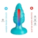 SILEXD - MELTY ANAL PLUG FANTASY LIQUID SILICONE THERMOREACTIVE CELESTIAL BLUE 9.2 CM