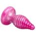 SILEXD - CHERRY ANAL PLUG FANTASY LIQUID SILICONE THERMOREACTIVE PINK 9.2 CM