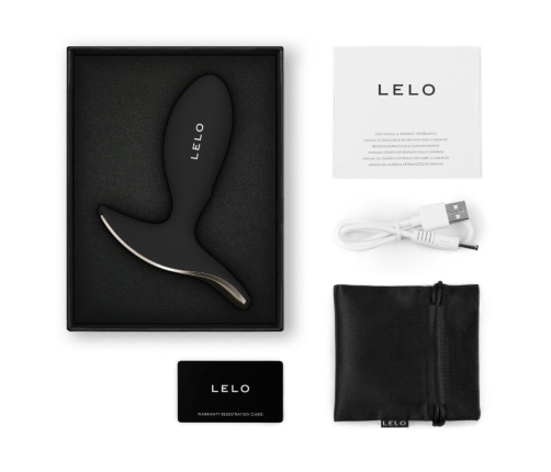 LELO - SURFER 2 UNISEX ANAL VIBRATING PLUG BLACK