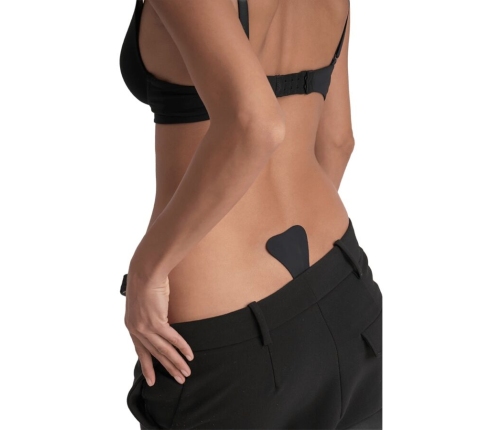 BYE-BRA - ADHESIVE THONG BLACK ONE SIZE