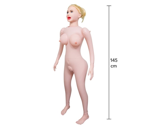 HIDDEN DESIRE - LUSTY LOLA INFLATABLE DOLL 145 CM