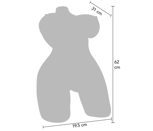 HIDDEN DESIRE - BIG COLLEGE FUCK SLUT FEMALE MASTURBATOR TORSO 15 KG