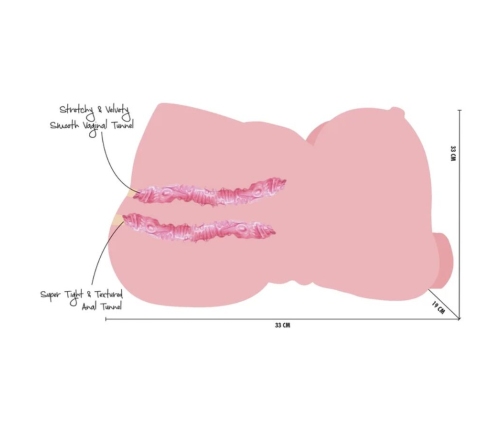 HIDDEN DESIRE - BIG FAT BANGING BABE FEMALE MASTURBATOR TORSO 10 KG