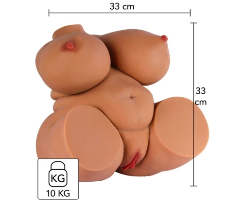 HIDDEN DESIRE - BIG FAT BANGING BABE FEMALE MASTURBATOR TORSO 10 KG