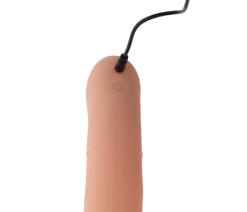 HIDDEN DESIRE - INFERNO VIBRATING PENIS SLEEVE STRAP-ON 18 CM