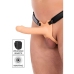 HIDDEN DESIRE - INFERNO VIBRATING PENIS SLEEVE STRAP-ON 18 CM