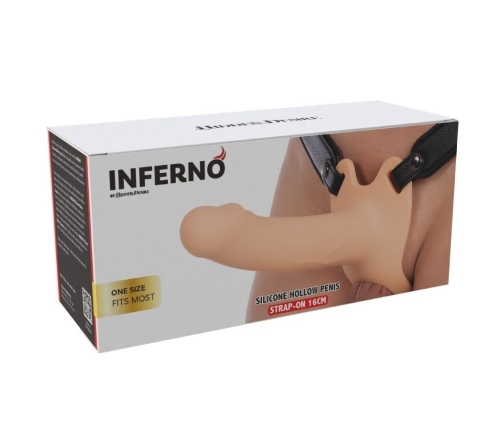 HIDDEN DESIRE - INFERNO PENIS SLEEVE STRAP-ON 16 CM