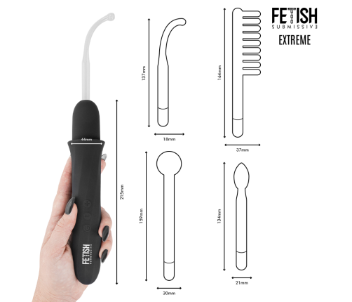 FETISH SUBMISSIVE - HIGH FREQUENCY ELECTROSTIMULATION WAND