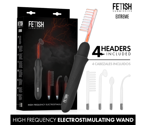 FETISH SUBMISSIVE - HIGH FREQUENCY ELECTROSTIMULATION WAND