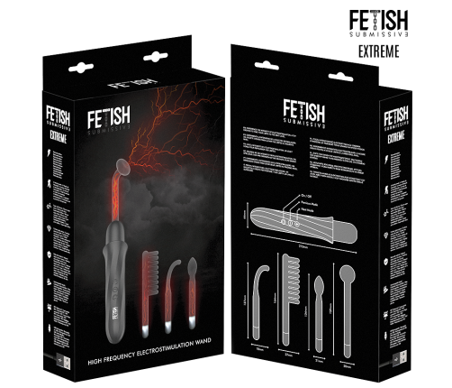 FETISH SUBMISSIVE - HIGH FREQUENCY ELECTROSTIMULATION WAND