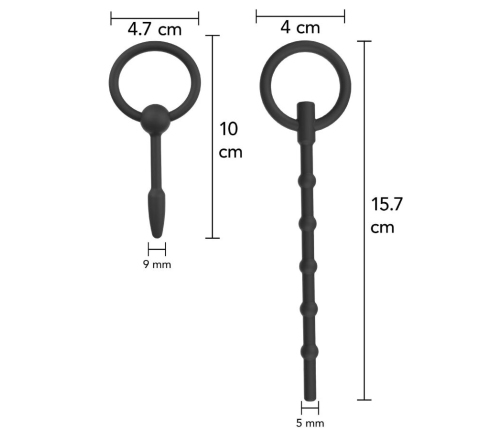 HIDDEN DESIRE - EXTREME ADVANCED URETHAL SOUND SET 2 UNITS