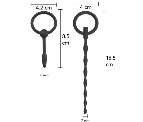 HIDDEN DESIRE - EXTREME STARTER URETHAL SOUND SET 2 UNITS