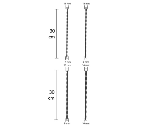 HIDDEN DESIRE - EXTREME ADVANCED URETHAL SOUND SET 4 UNITS
