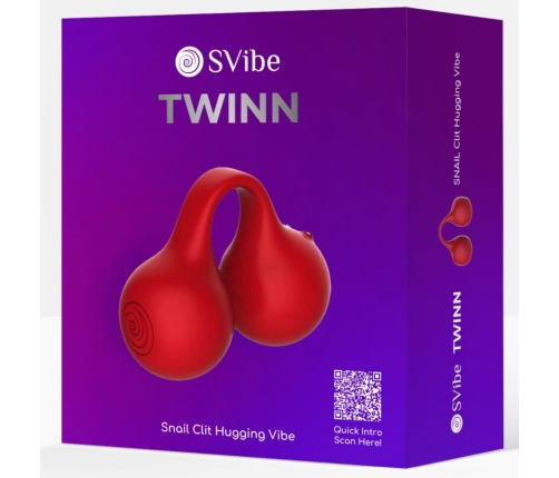 SNAIL VIBE - TWINN CHERRY FINGER VIBRATOR
