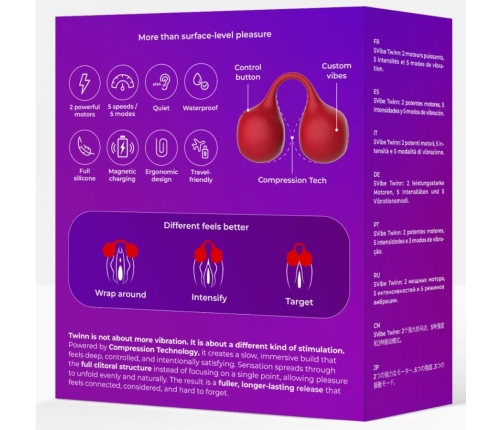 SNAIL VIBE - TWINN CHERRY FINGER VIBRATOR