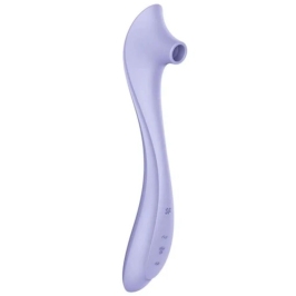 SATISFYER - EASY LOVER VIBRATOR & AIR PULSE STIMULATOR SATISFYER - EASY LOVER VIBRATOR & AIR PULSE STIMULATOR