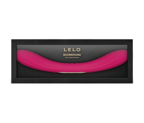 LELO - BOOMERANG DOUBLE ENDED VIBRATOR CERISE