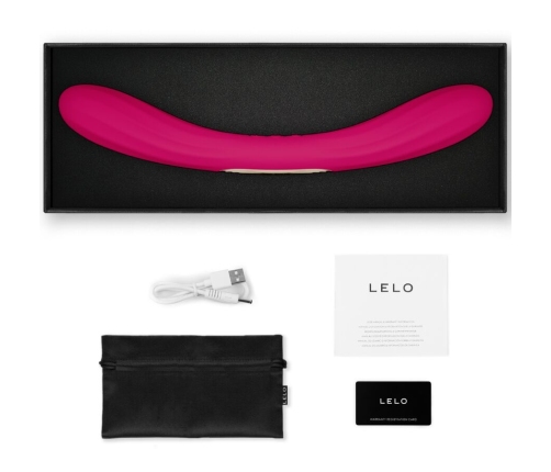 LELO - BOOMERANG DOUBLE ENDED VIBRATOR CERISE