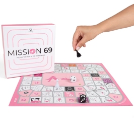 SECRET PLAY - BOARD GAME FOR COUPLES "MISSION 69" SECRET PLAY - BOARD GAME FOR COUPLES "MISSION 69"