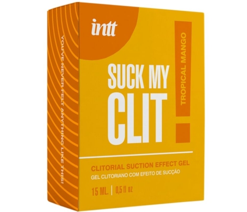INTT -  SUCK MY CLIT SUCTION EFFECT GEL TROPICAL MANGO 15 ML