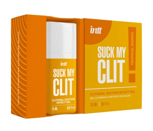 INTT -  SUCK MY CLIT SUCTION EFFECT GEL TROPICAL MANGO 15 ML