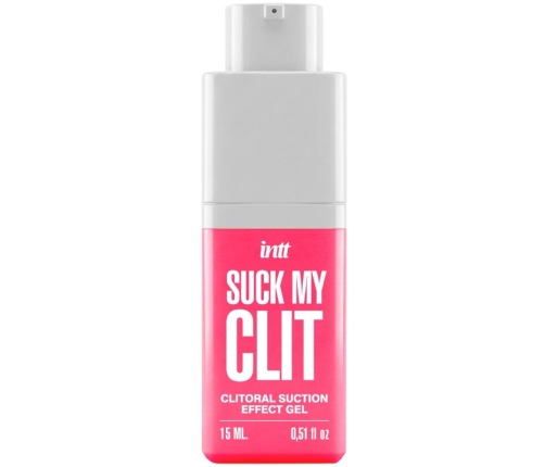INTT - SUCK MY CLIT SUCTION EFFECT GEL WILD STRAWBERRY 15 ML