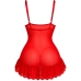 LIVCO CORSETTI FASHION - NUIT SET T-SHIRT + RED PANTY 2028 S/M
