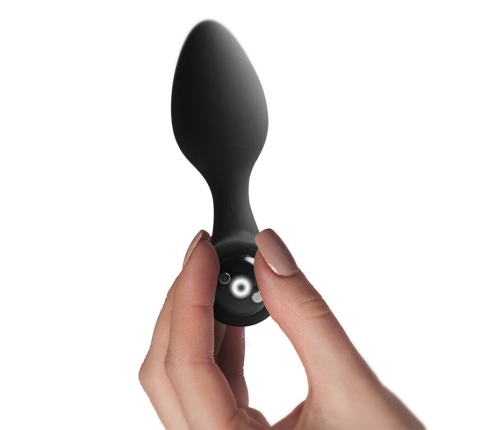 ROCKS-OFF - NOVA SOLARIS RECHARGEABLE SLIM & POWERFUL ANAL PLUG 16 FUNCTION BLACK