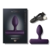 ROCKS-OFF - NOVA SOLARIS RECHARGEABLE SLIM & POWERFUL ANAL PLUG 16 FUNCTION PURPLE