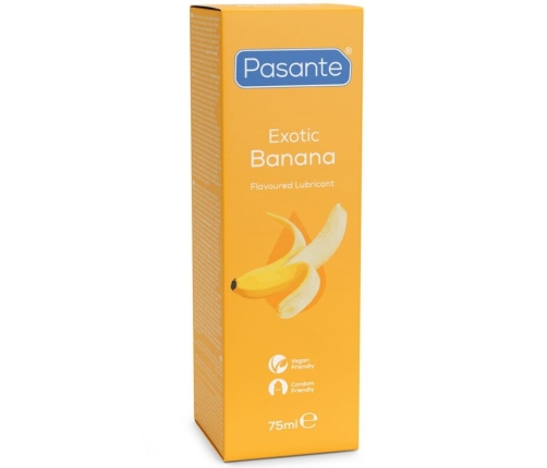 PASANTE - LUBRICANT WATER BASED BANANA FLAVOURED 75 ML