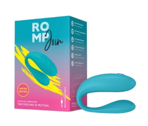 ROMP - JOIN TURQUOISE COUPLES VIBRATOR